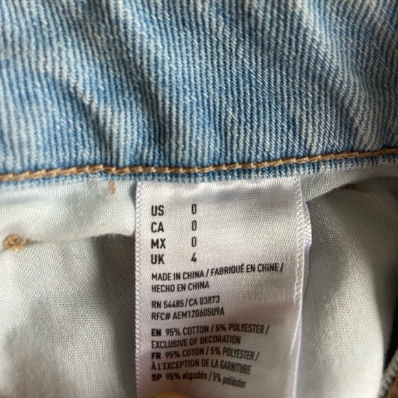 American Eagle Light wash denim skirt - Picture 3 of 3